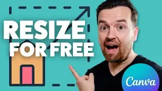 Как изменить размер дизайна Canva БЕСПЛАТНО (не требуется учетная запись Pro)