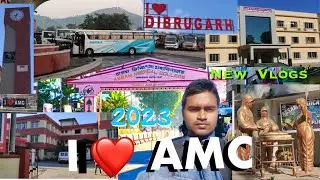 Exploring Assam Medical College, Dibrugarh .me with my elder brother during NEET counselling 2022-23
