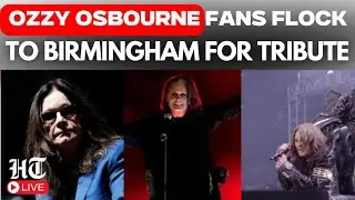 Birmingham Live: Fans Gather in Ozzy Osbourne's Hometown to Pay Tribute to Metal Legend|BlackSabbath