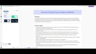 Build a Corporate Training Program Analytics Dashboard in 2 Minutes with AI - Bricks Tutorial
