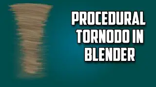 Blender Procedural Tornado | Blender in Tamil | LMWS