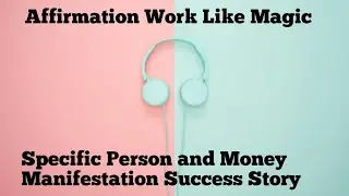 Sp ,Money ,Self Concept Success Story ..Affirmation Works Like Magic....
