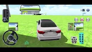 New White Mercedes G63 For Parking - 3d Driving Class android game || Car Game #gameplay #cargamean