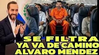 SE FILTRO YA VA DE CAMINO ALVARO MENDEZ DEPORTADO PARA EL SALVADOR , NO QUEDO LIBRE ,