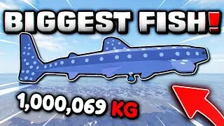 I GOT THE BIGGEST FISH IN ROBLOX FISCH...
