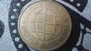 Rare Game token - No Cash Value Lucky Winner Only Amusement
