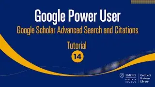 Google Tutorial Video 14