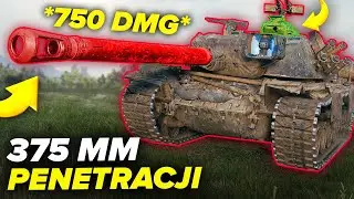 375 MM PENETRACJI i POGROMCA LODÓWKI - World of Tanks