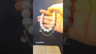 Amazonite Stone Bracelet🩵 #naturalstone #healing #gift #spirituality #jewelry #style #relaxing