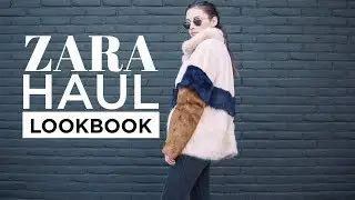 HUGE ZARA HAUL + Try-on lookbook pt. 1 | Fall/Winter 2017