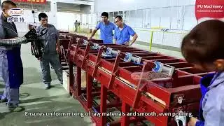 Polyurethane high-pressure foaming machine for insulation boards