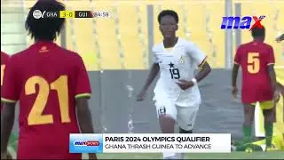 Highlights | Ghana 4 - 0 Guinea | Paris 2024 Qualifiers | Max Sports