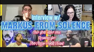 Markus Vides&auml;ter from Solence on touring w/ Electric Callboy, and opening for FFDP on their 1st show