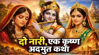 दो नारी, एक कृष्ण | राधा और रुक्मिणी की अद्भुत प्रेम कथा | Krishna Love Story