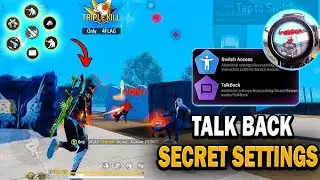 Talk Back settings Headshot 💯❤️ #Talk #back #freefireshorts #freefire #comedy #video #viral #trend 