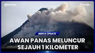 MOMEN GUGURAN AWAN PANAS MERAPI DI AWAL BULAN OKTOBER 2025