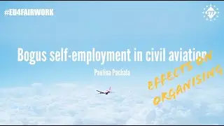 Bogus self-employment in civil aviation [Effects on organising] - #EU4FairWork