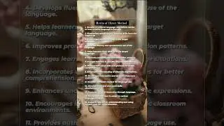 Merits of Direct Method | direct method | tat HS english | eng pedagogy | teaching methods #shorts