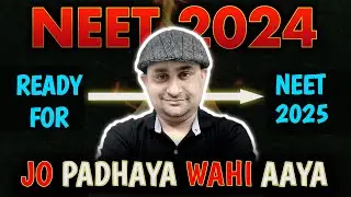 📢 JO PADHAYA WAHI AAYA 😱 NEET 2024 #jhasir