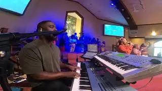 The Name of Jesus Be Lifted High - Eddie James | Sunday Morning Worship | Ralph Jr. on Piano