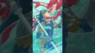 I&rsquo;m sorry my Mipha and Link shippers 😭#edits #legendofzelda #characters #botw #Zelink