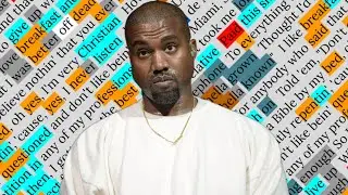 Kanye West, Kids See Ghost | Rhyme Scheme Highlighted