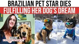 Brazilian Pet Influencer Dies In Freak Crash While Fulfilling Snow Dream With Her Dogs | WATCH