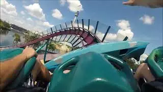 Mako 1st Time Riding Reaction With On Ride POV - Seaworld, Orlando