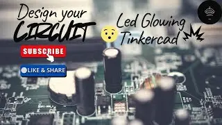 LED Glowing Activity Using Tinkercad | Beginner Electronics Simulation #arduino