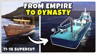 Massive Ships Turned My Fishing Empire Into A DYNASTY | Fishing Barents Sea Ep 11–18 Supercut