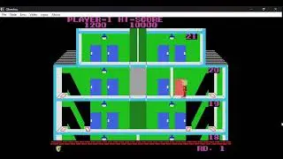 Elevator Action - Sega SG-1000 - Obentou Emulator - Test Windows 11