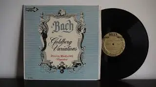 Bach, Sylvia Marlowe ‎– The Goldberg Variations Decca ‎– DL 10056