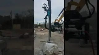 ExS83 Pneumatic/Hydraulic Excavator Mounted Rock Drill | WORD Rock Drills