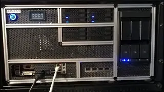 Custom rack mounted disk storage computer (NAS) - up to 48TB