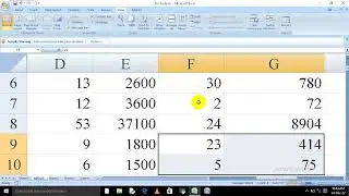 MS Excel 2007 View Tab