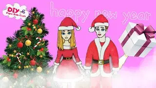 happy new year the best for 2021 Paper Dolls Craft