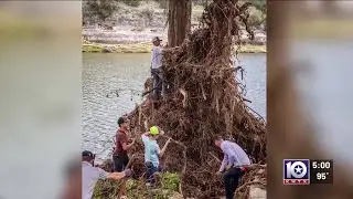 Heritage Youth Missions makes multiple trips to Hunt, Texas, to help with flood relief efforts