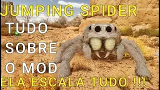 Melhores criaturas MOD ARK ASCENDED : Tudo sobre a Cyrus' Critters: Jumping Spider PTBR