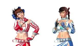 Rumble Rose XX: BBD Makoto vs Aigle  8  minute bear hug submission match gameplay video