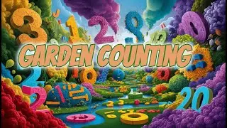 Garden Counting || Garden Adventure Counting Song: Learn Numbers in a Beautiful Nature Setting