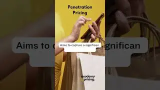 Penetration Pricing - Aims to capture a significant market share quickly