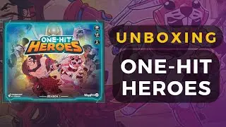 Распаковка настольной игры One-Hit Heroes | DaniCha