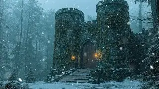 The Forgotten Gate of Winterfall | Celtic Medieval Winter Ambience for Calm, Focus & Immersion