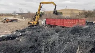 Loading & Unloading Trucks at the Scrap Yard