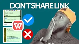 How to send a file to someone without creating a shareable link on WPS Office #wps #filesharing
