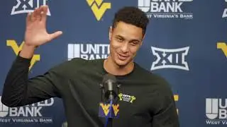 WVU Basketball Jesse Edwards Press Conference | Oct. 3, 2023