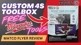 Флаер Matco Tools: набор инструментов 4S ограниченной серии и бесплатные инструменты Milwaukee