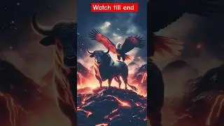 Lion VS Buffalo hybrids #amongus #alphabetlore #beats #animalfusion #emoji #hybrid #fusion #animals