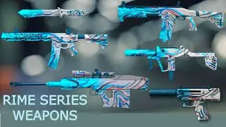 Warface Rime Series Weapons - Rime SAI GRY AR-15 - Rime UZI Pro - Rime SAP-6 - Rime Gepard GM6 Lynx