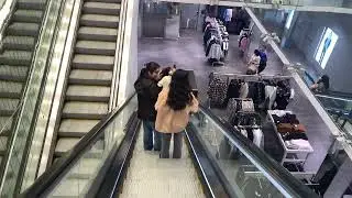 Schindler Double-File Escalators at H&M, Tysons Corner Center, VA